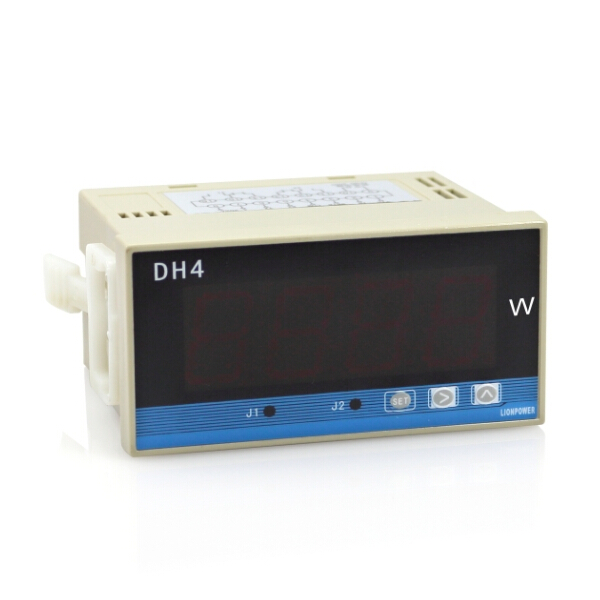 DH4W positive four-digit intelligent digital active power meter with alarm